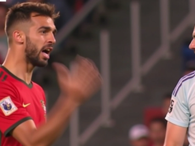 Bruno Fernandes' Fiery Exchange With John McGinn During Portugal vs. Scotland Nations League Match